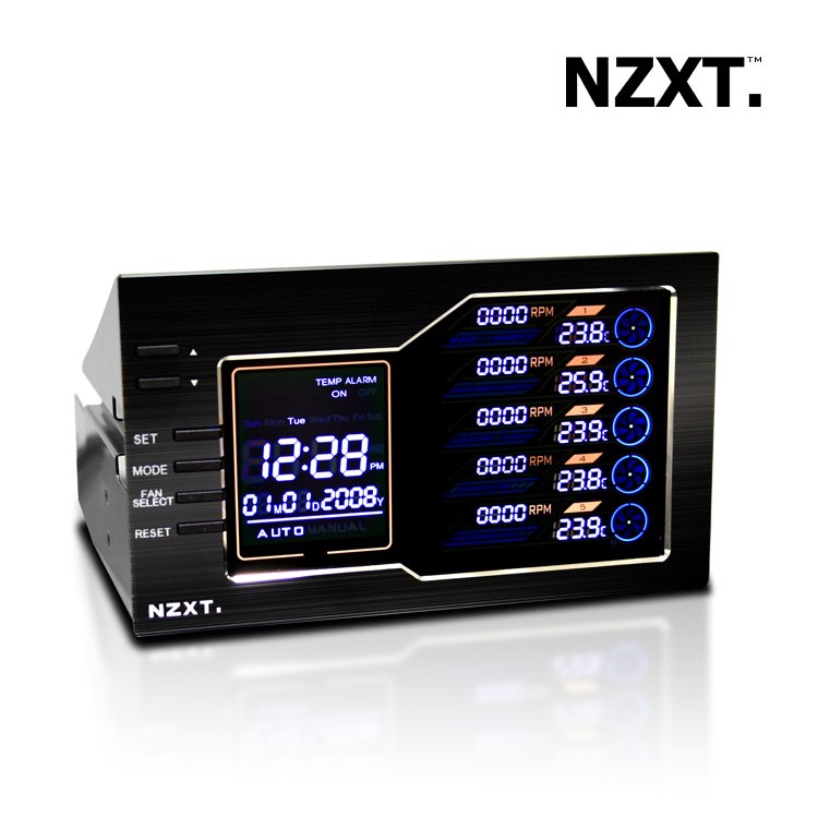 Frontal Lcd Nzxt Sentry Lx Negro 2 X 525